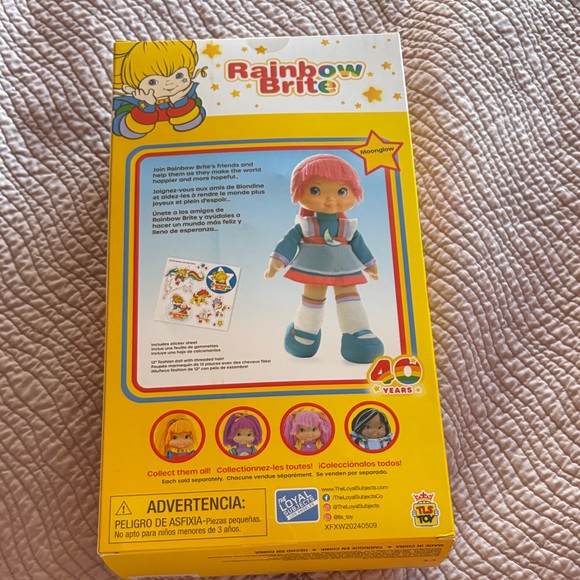 Rainbow Brite Moonglow Doll with Pink Hair - Picture 3 of 5